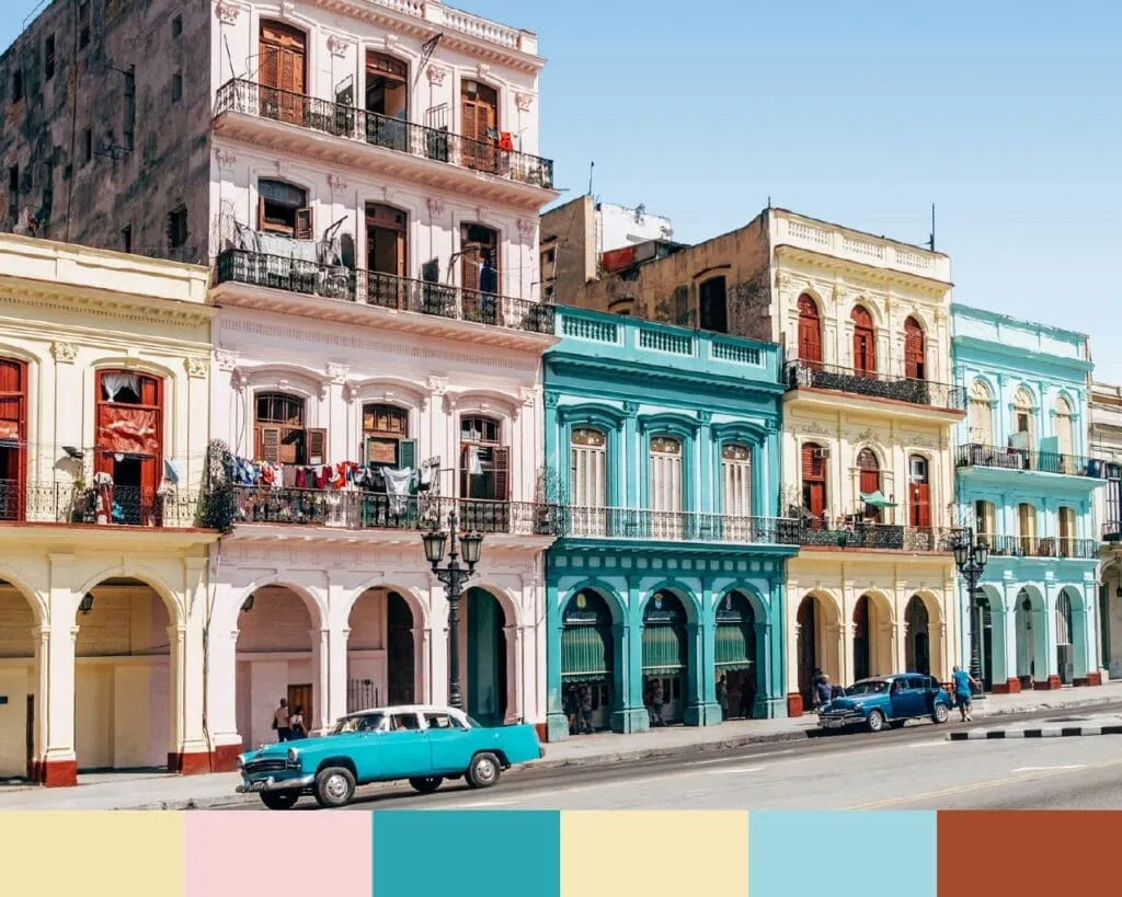 Colours of the world-blog-images_Havana, Cuba- Pastel Nostalgia