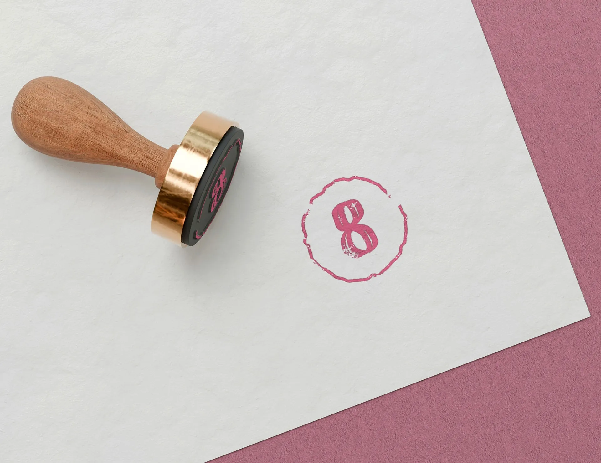 Create With Cath brand identity applied to print and stationery by Berlew Design Studio.