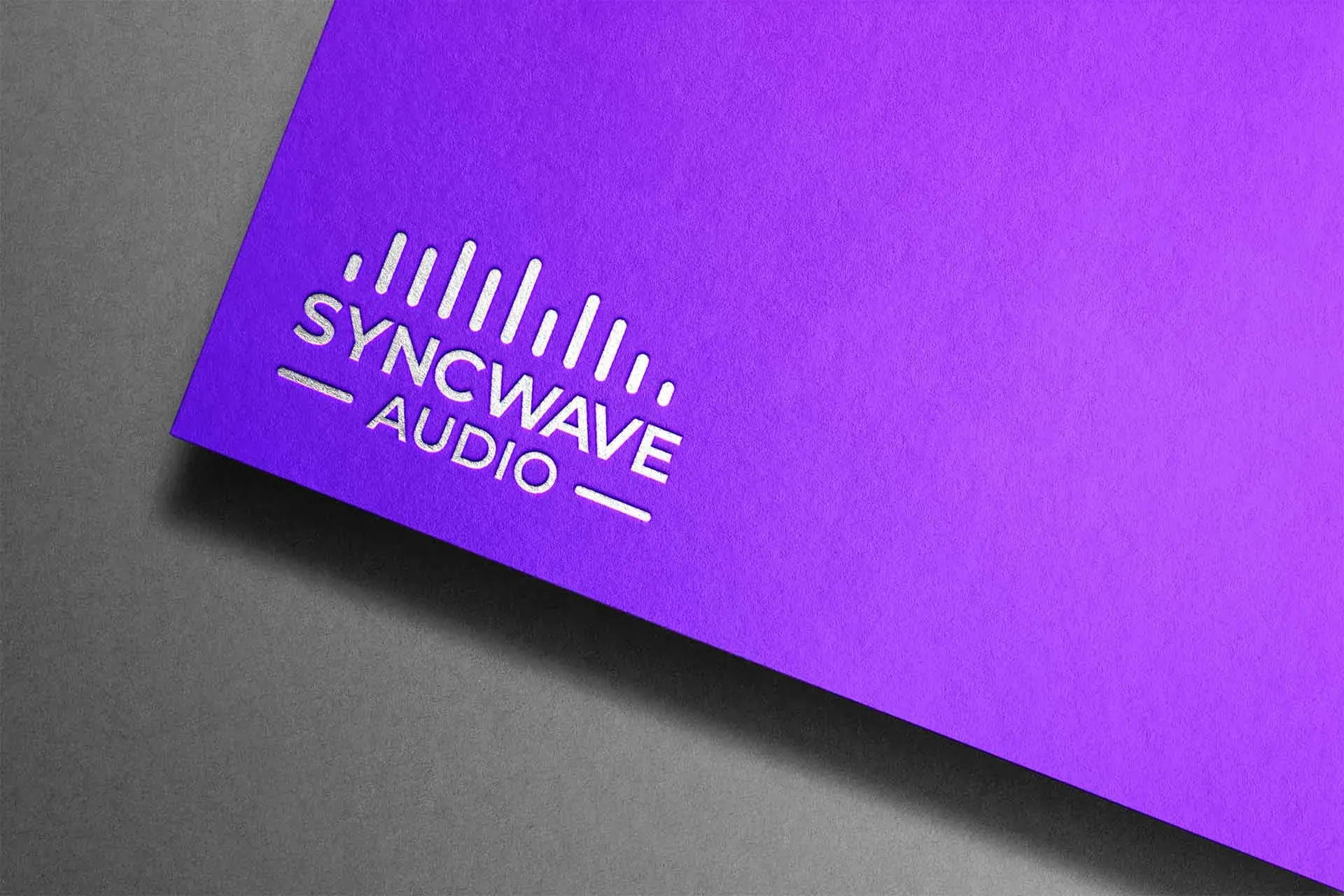Syncwave Audio project image 2 by Berlew Design Studio.
