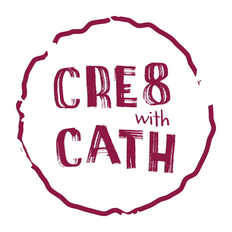 Create With Cath logo designed by Berlew.