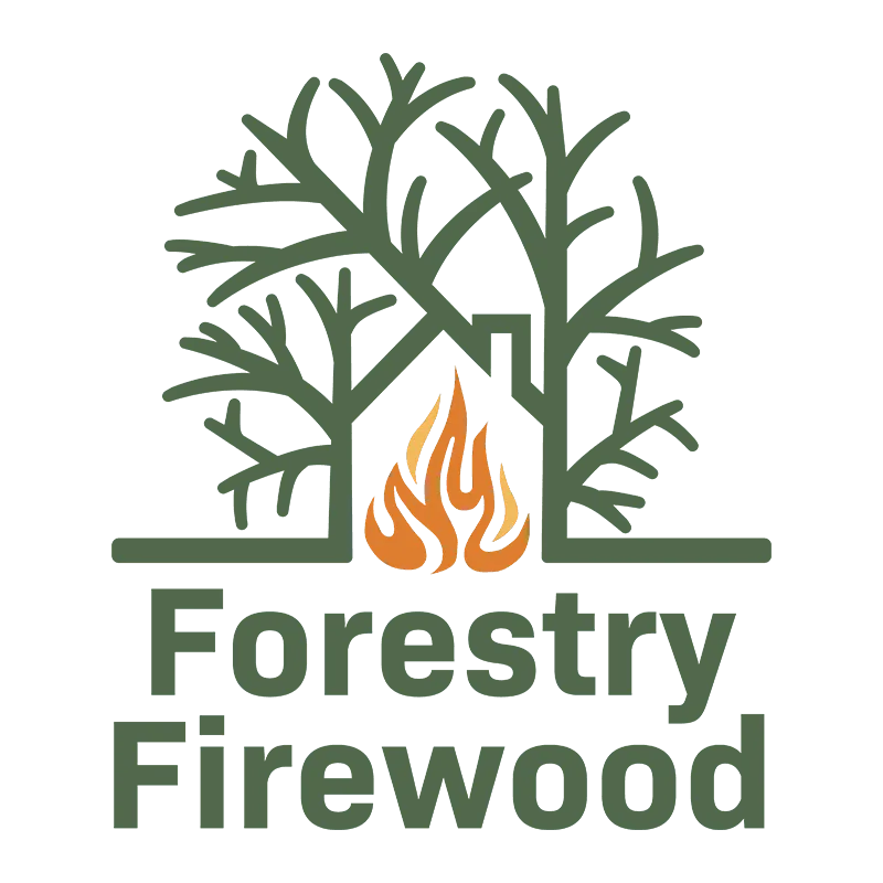 Forestry Firewood logo designed by Berlew.