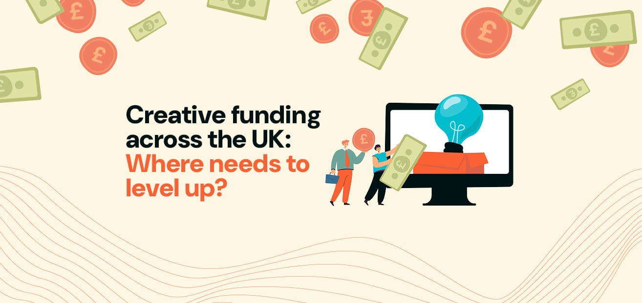 Creative funding across the UK Where needs to level up Berlew Design Studio Blog Header